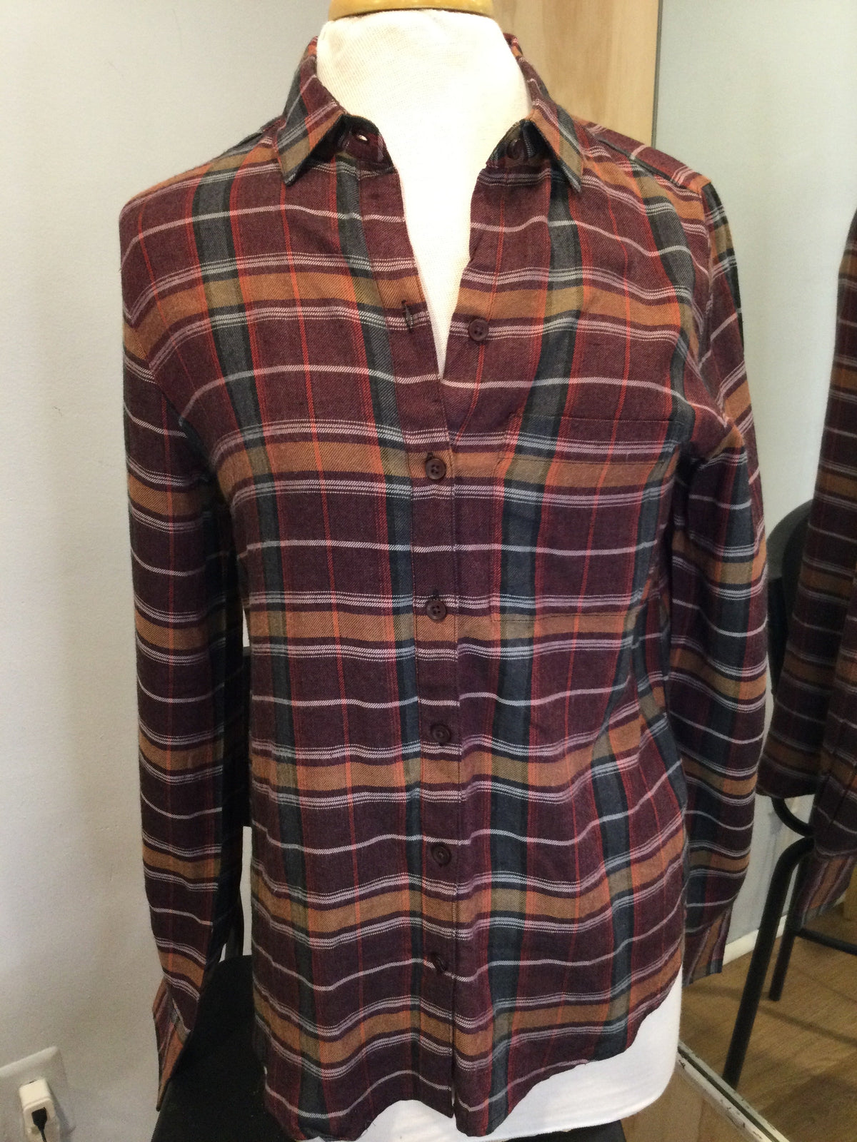 Charley Plaid Button Down