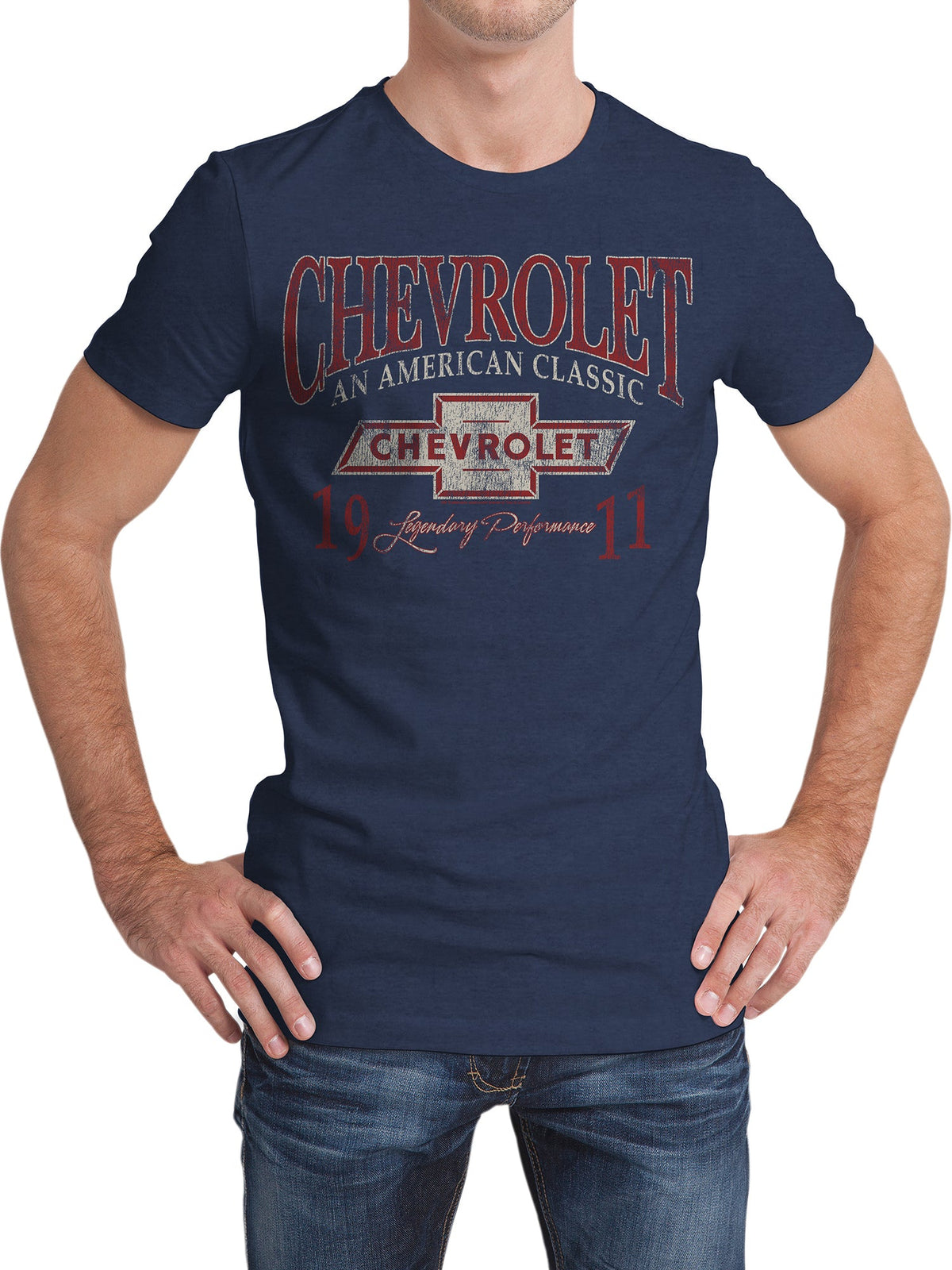 Chevrolet: An American Classic T-Shirt - Indigo Black Heather