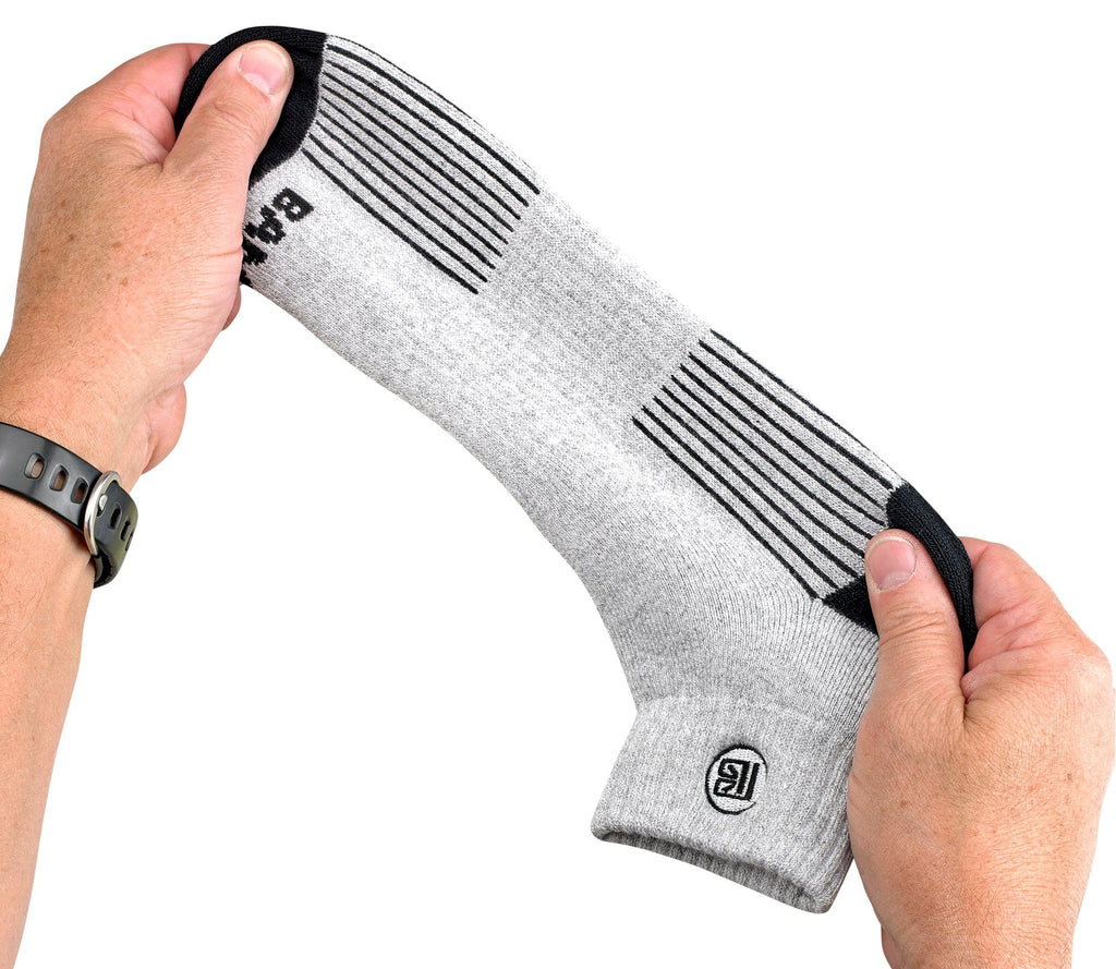 Premium Bamboo Rayon Quarter High Crew Socks