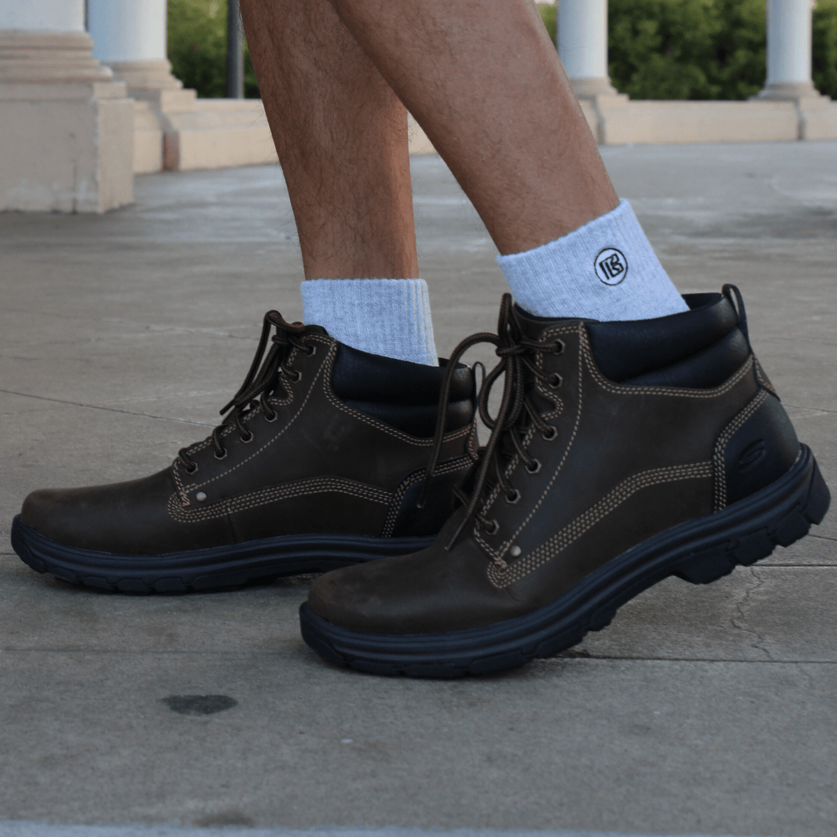 Premium Bamboo Rayon Quarter High Crew Socks