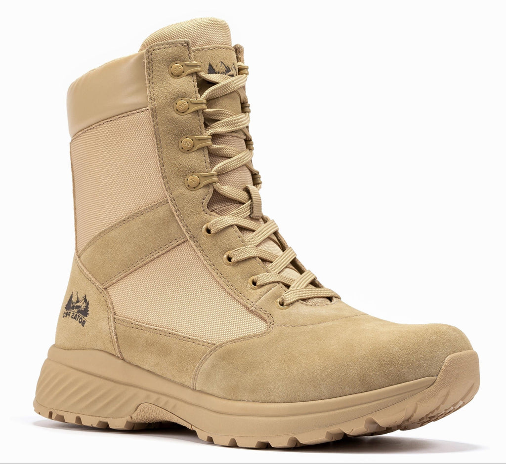Botas Pro Sand Men's 8 inch Side Zipper Military Tactical Boots BP701