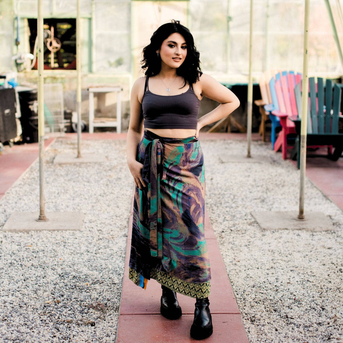 The Original Sari Wrap Skirt