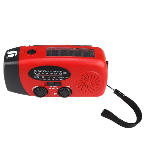 4-in-1 Dynamo NOAA Radio and Flashlight