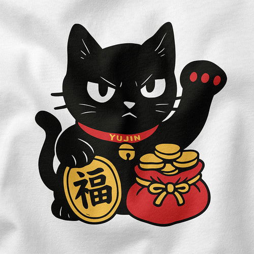 Black Cat Lucky T-Shirt
